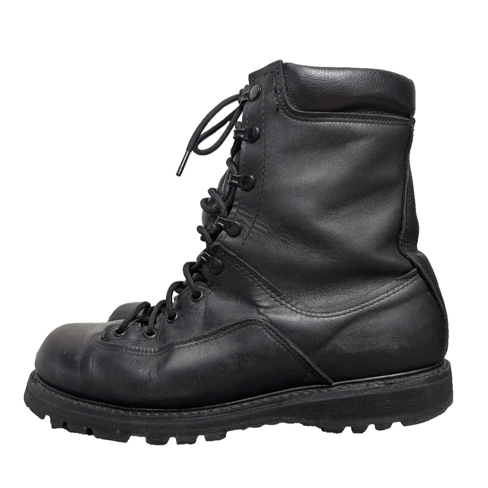 Corcoran Matterhorn Boots Mens 11 Black Leather Combat Military Vibram